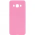 Кольоровий силіконовий чохол на Samsung J710F Galaxy J7 (2016) – Рожевий. Фото 2 з 4
