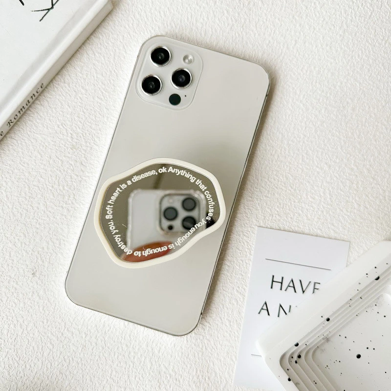Тримач для телефону Popsocket Mirror is fun – White mirror. Фото 3 з 3