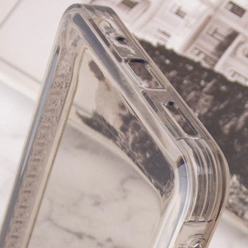 Силиконовый чехол с узором на Xiaomi Redmi 9C – Серый. Фото 7 из 7