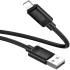 Дата кабель Hoco X122 Benefit USB to Lightning 2.4A (1m) – Black. Фото 3 из 5