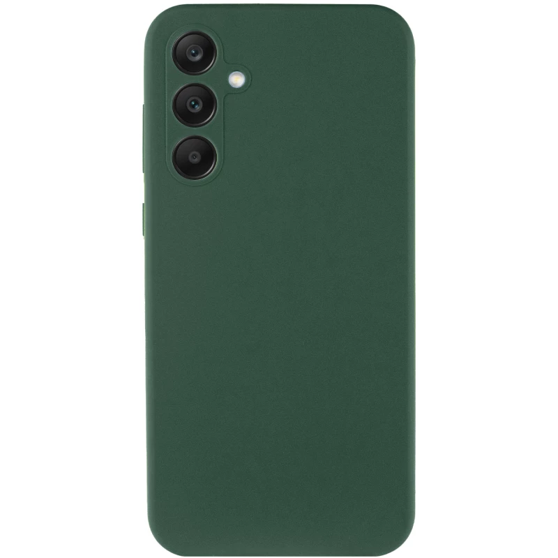 Чохол Silicone Case Lakshmi Premium з закритою камерою на Samsung Galaxy S25 Edge – Зелений / Cyprus Green. Фото 2 з 7