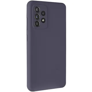 Чехол Silicone Case Lakshmi Premium з закритою камерою на Samsung Galaxy A52 4G / A52 5G — Серый / Dark Gray