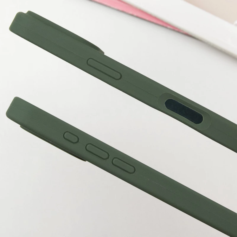 Чехол Silicone Case с закрытым низом для Apple iPhone 16 Pro Max – Зеленый / Cyprus Green. Фото 7 из 12