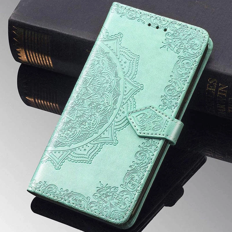 Шкіряний чохол-книжка Art Case з візитницею для Xiaomi Redmi 9C – Бірюзовий. Фото 4 Шкіряний чохол-книжка Art Case з візитницею для Xiaomi Redmi 9C – Бірюзовий. Фото 4 з 4