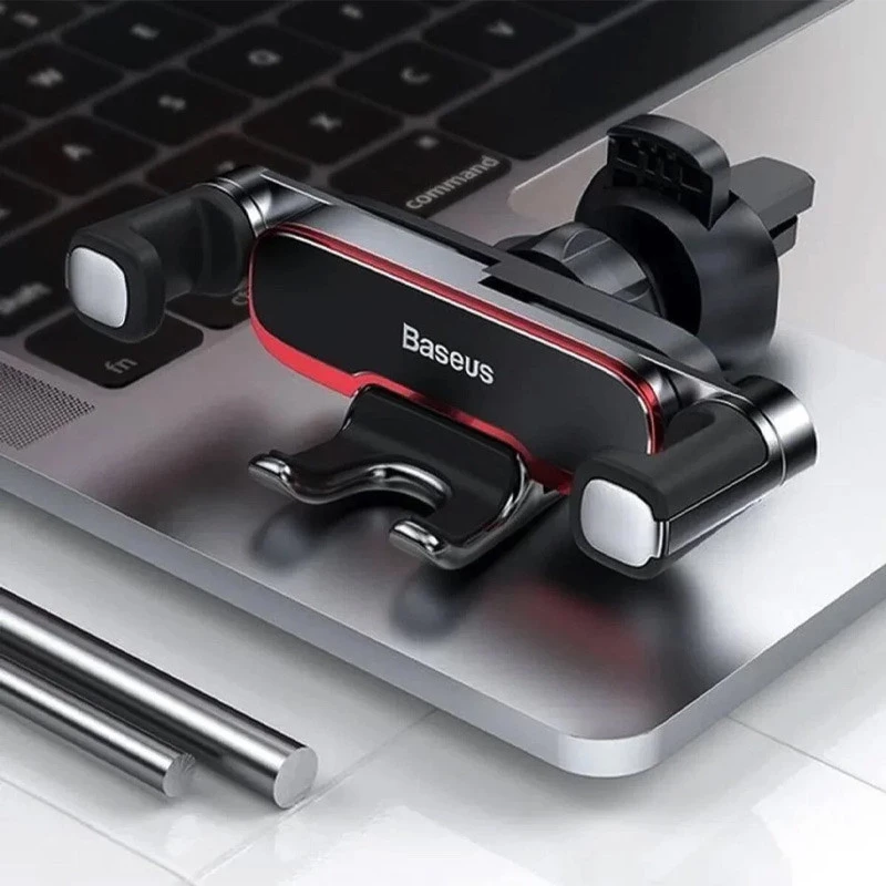 Автотримач Baseus Mr Hui Gravity Car Mount (SUYL-HU0) – Black. Фото 8 з 8