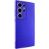 Кольоровий силіконовий чохол GETMAN із закритою камерою для Samsung Galaxy S24 Ultra – Синій / Iris. Фото 2 з 7