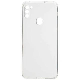 Ультратонкий силиконовый чехол 1,5 мм с защитой камеры для Samsung Galaxy A11 фото 1 Ультратонкий силиконовый чехол 1,5 мм с защитой камеры для Samsung Galaxy A11 фото 1 из 1