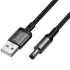 Кабель живлення для роутера/модема Hoco X129 Advantage USB-DC 5V (1m) – Black. Фото 3 з 6