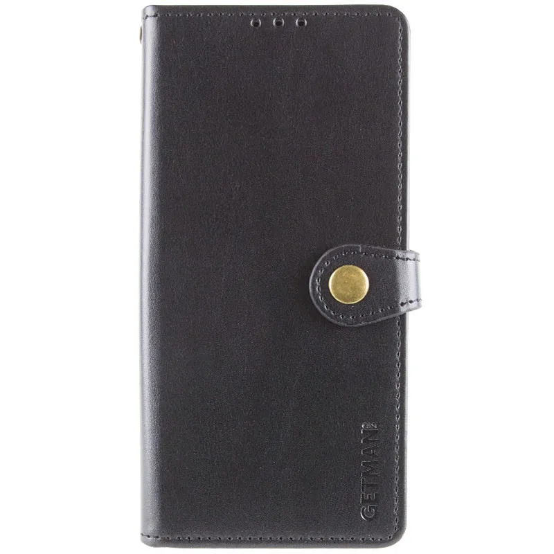 Чохол-книжка GETMAN Gallant  на Xiaomi 11T / 11T Pro – Чорний. Фото 1 з 5