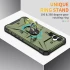 Ударостійкий чохол Pathfinder з кільцем на Samsung Galaxy S23 FE – Зелений / Army Green. Фото 3 з 7