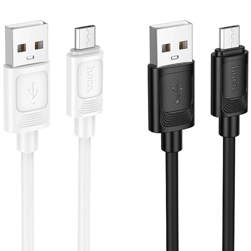 Дата кабель Hoco X122 Benefit USB to MicroUSB 2.4A (1m) фото 2 з 2