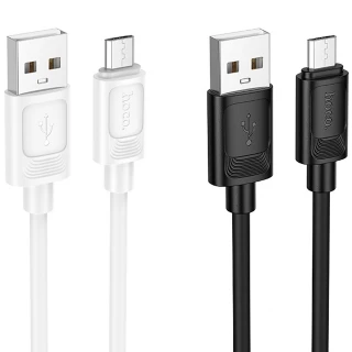 Дата кабель Hoco X122 Benefit USB to MicroUSB 2.4A (1m) фото 1 з 2