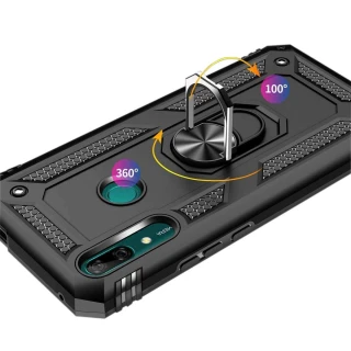 Протиударний чохол Serge Ring з кільцем на Huawei P Smart Z фото 1 з 4