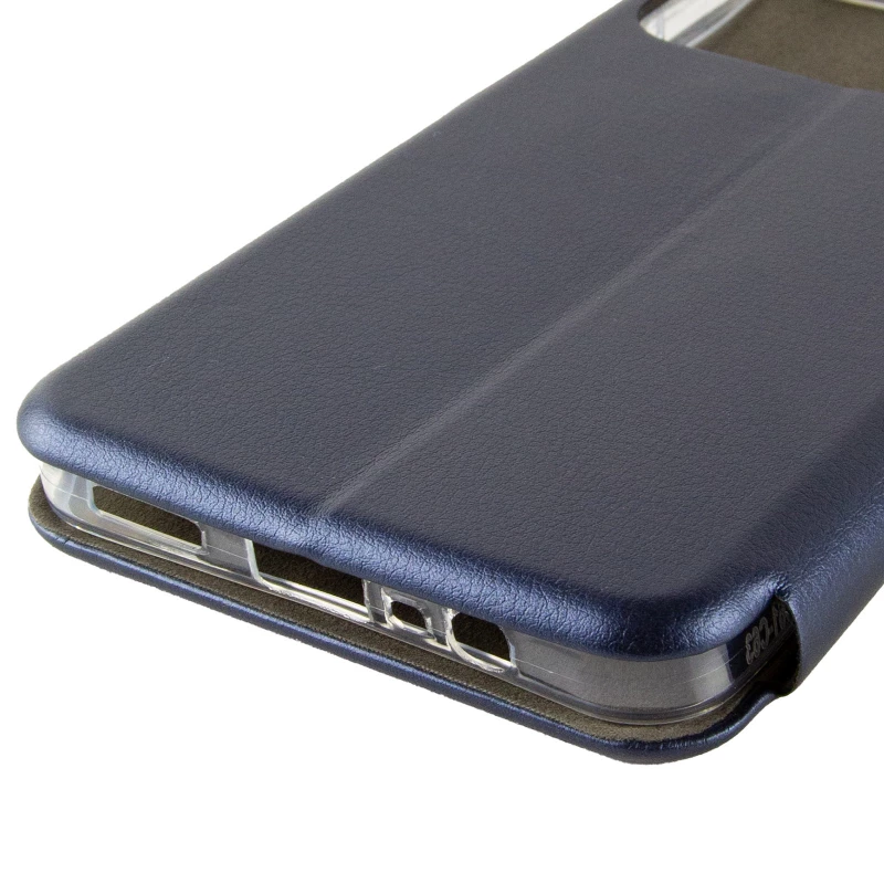 Чохол-книжка класичний на Realme Note 60x – Темно-синій. Фото 7 з 7