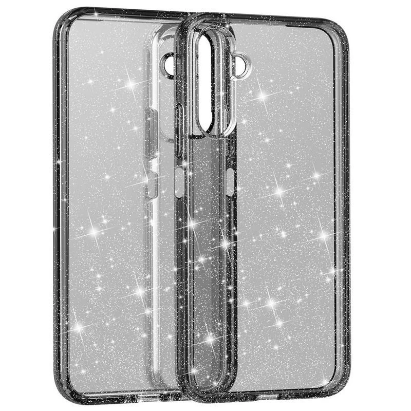 Блискучий силіконовий чохол на Xiaomi Redmi 12C / Poco C55 – Grey. Фото 3 з 8