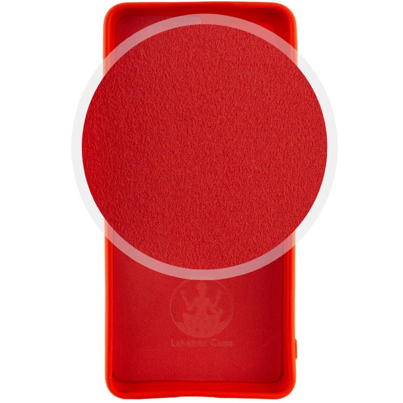 Чохол Silicone Case Lakshmi з закритою камерою на Xiaomi Redmi Note 13 Pro+ – Червоний / Red. Фото 5 з 5