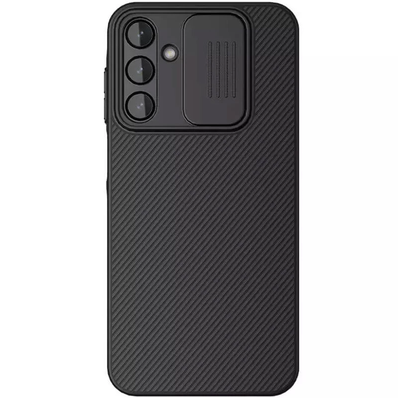 

Карбована накладка Nillkin зі шторкою для камери на Samsung Galaxy A15 4G/5G (Чорний / Black)
