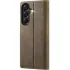 Шкіряний чохол-книжка CaseMe Velvet Matte для Samsung Galaxy A27 – Coffee. Фото 3 з 5