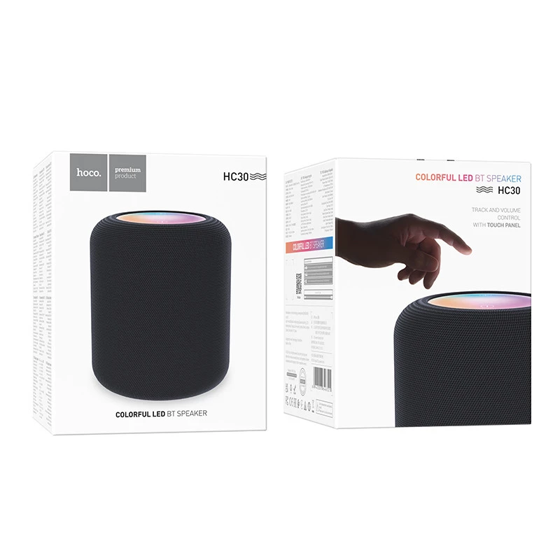 Bluetooth Колонка Hoco HC30 Oceano – Black. Фото 3 з 3