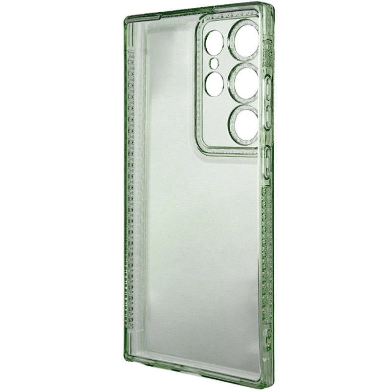 Силіконовий чохол з візерунком на Samsung Galaxy S23 Ultra – Зелений. Фото 2 з 3