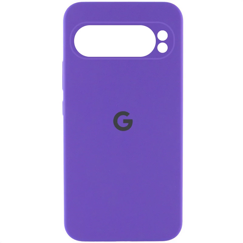 Чехол Silicone Case Lakshmi Premium L с закрытой камерой для Google Pixel 9 Pro – Фиолетовый / Amethyst. Фото 2 из 4