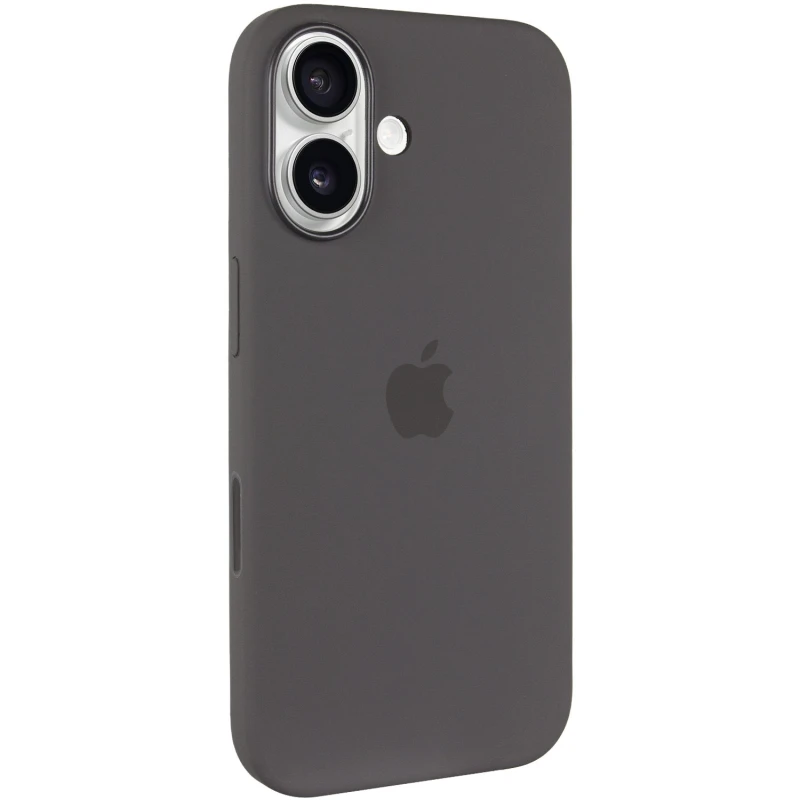 Силиконовый чехол ААА with Magsafe connection для Apple iPhone 16 Plus – Stone Grey. Фото 1 из 7