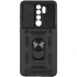 Удароміцний чохол Ummi Camshield Serge Ring (in box) для Xiaomi Redmi Note 8 Pro – Чорний / Black. Фото 1 з 3