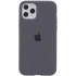 Чохол Silicone Case з закритим низом на Apple iPhone 11 Pro (5.8") – Сірий / Dark Gray. Фото 1 з 3