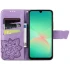 Кожаный чехол-книжка Butterfly Pattern для Samsung Galaxy A36 5G – Lavender. Фото 3 из 4