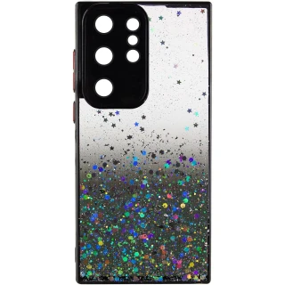 Чехол с блестками и защитой камеры для Samsung Galaxy S23 Ultra фото 1 из 6