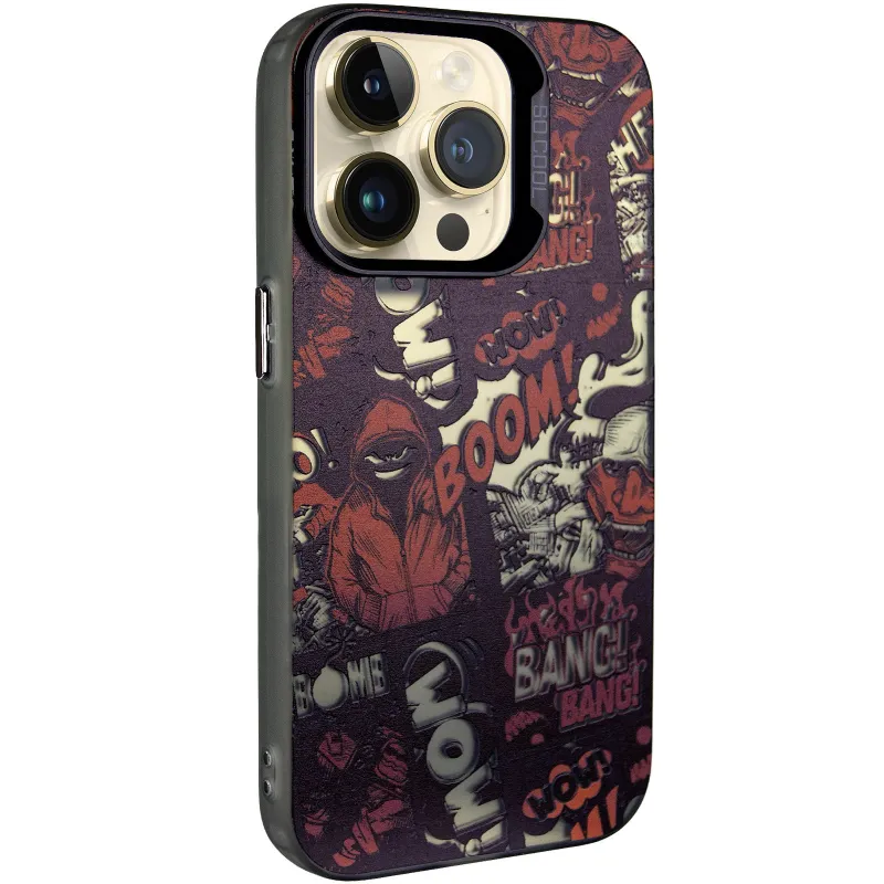 Чехол TPU+PC Street Art для Apple iPhone 15 Pro Max (6.7") – Comics. Фото 2 из 6