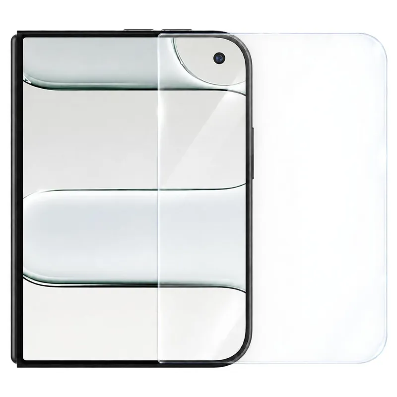 Защитное 2.5D стекло Blueo Full Cover HD Clear для Apple iPhone Duo (5.4/7.6") – Прозрачный. Фото 2 из 3