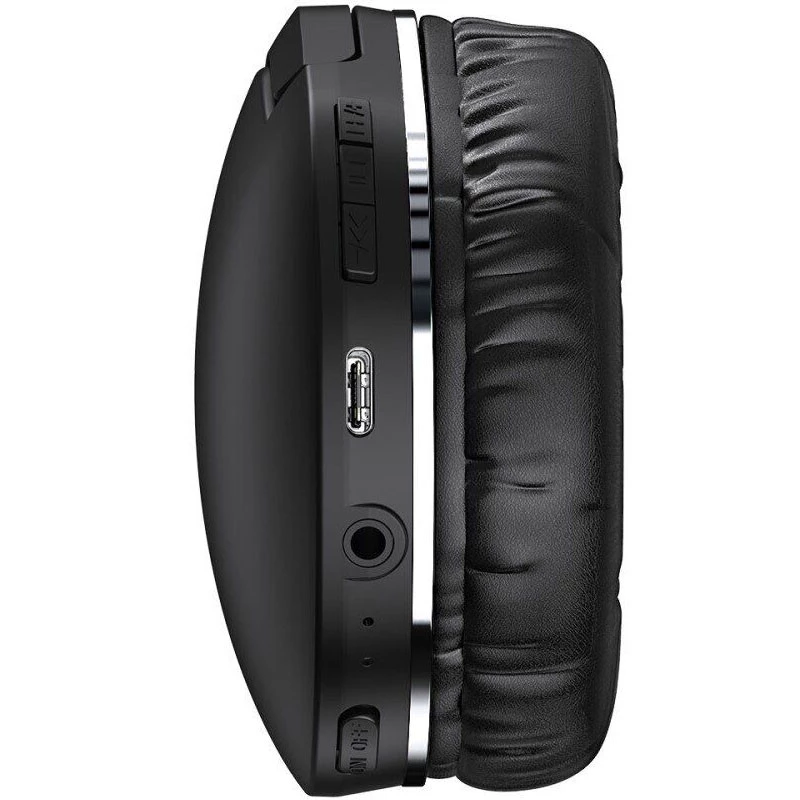 Накладні бездротові навушники Baseus Encok Wireless headphone D02 Pro (NGTD01030) – Black. Фото 4 з 8