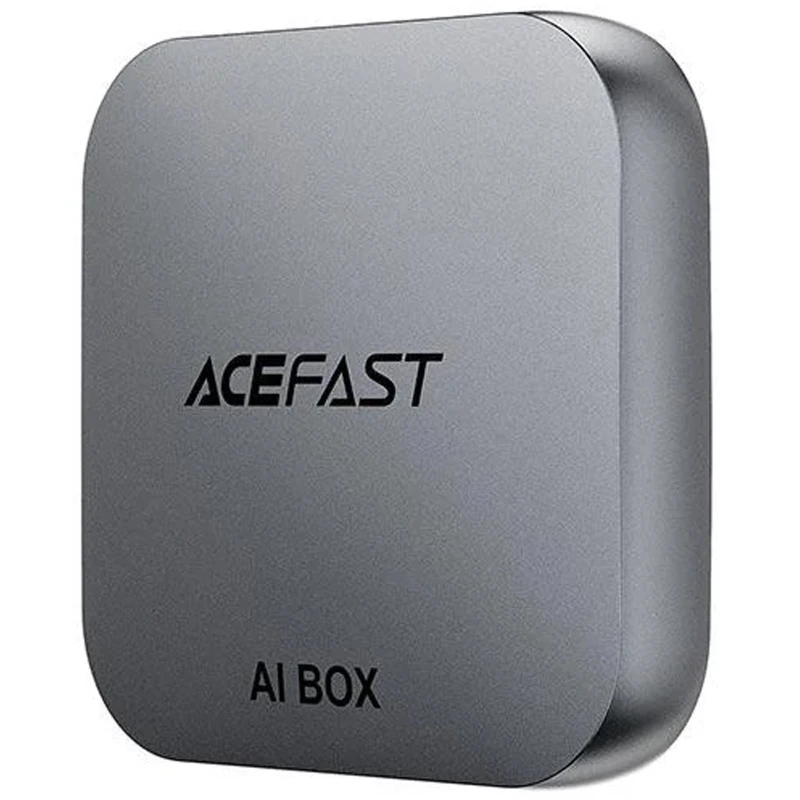 Адаптер Acefast QC2 AI Box car wireless CarPlay/Android Auto – Metal gray. Фото 2 з 5