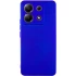 Чохол Silicone Case Lakshmi з закритою камерою на Xiaomi Redmi Note 13 Pro 5G – Синій / Iris. Фото 3 з 13