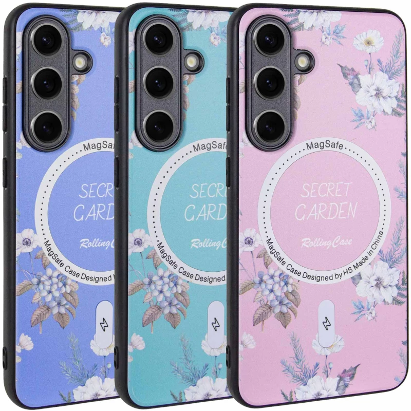 TPU+PC чохол Secret Garden with MagFit для Samsung Galaxy S24 фото 4 з 8