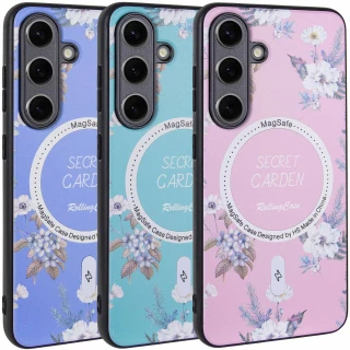 TPU+PC чохол Secret Garden with MagFit для Samsung Galaxy S24
