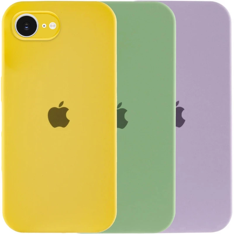 Чохол Silicone Case з захистом камери на Apple iPhone 16e (6.1") фото 1 з 1
