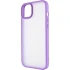 TPU+PC з металевими кнопками на Apple iPhone 14 (6.1") – Бузковий / Light Purple. Фото 4 з 7