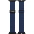 Ремінець Dux Ducis Mixture Ultra для Apple Watch 42(ser.1-3)/44/45/46/49mm – Deep Blue. Фото 2 з 8