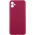Чохол Silicone Cover Ummi Lakshmi Full Camera (AA) для Samsung Galaxy A08 – Бордовий / Marsala. Фото 1 з 1