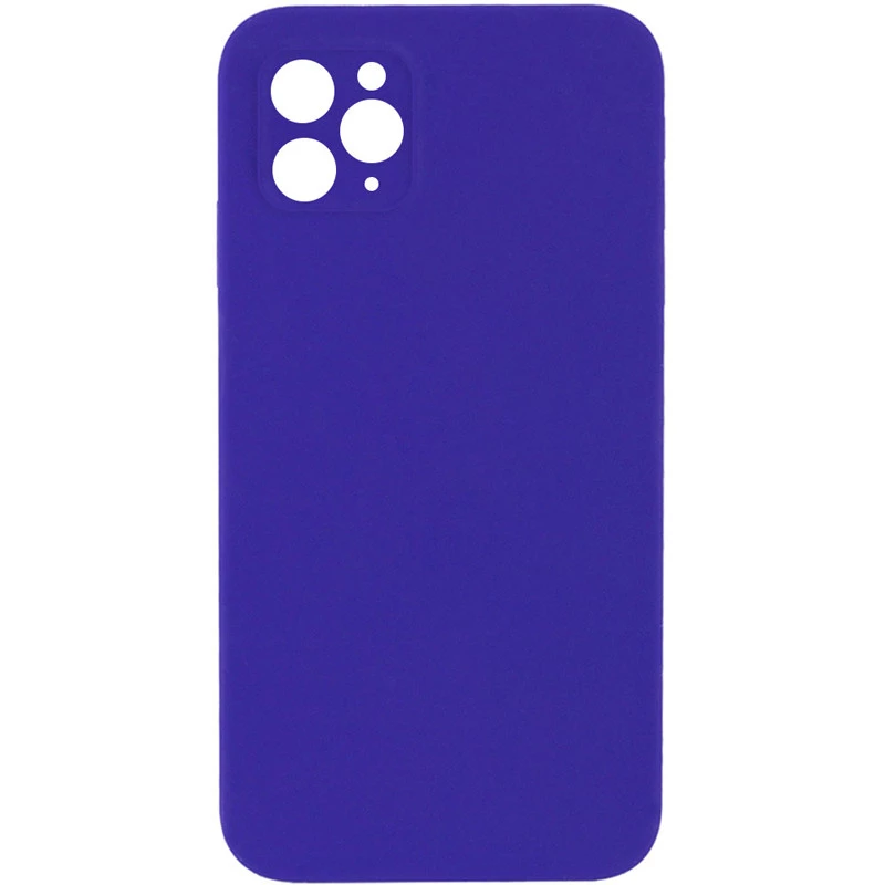 Чохол Silicone Case Square L з захистом камери на Apple iPhone 11 Pro (5.8") – Фіолетовий / Ultra Violet. Фото 1 з 3