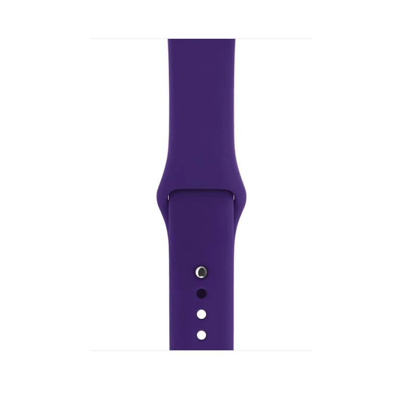 Силіконовий ремінець для Apple watch 42mm/44mm/45mm/49mm – Фіолетовий / Ultra Violet. Фото 2 з 2