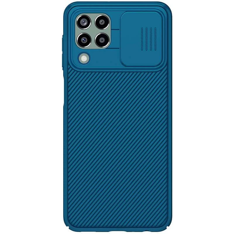 

Карбована накладка Nillkin зі шторкою для камери на Samsung Galaxy M53 5G (Синій / Blue)