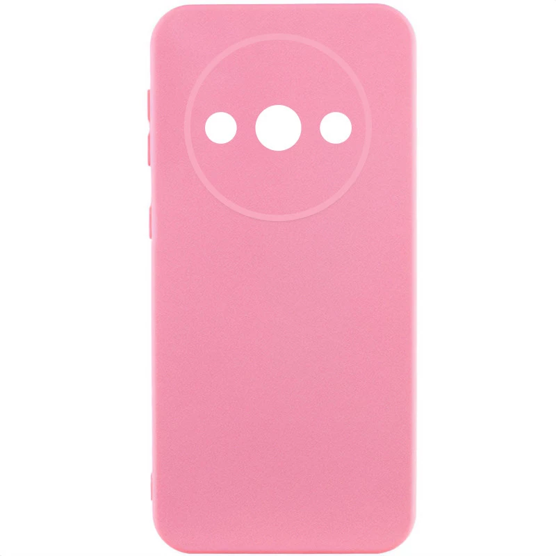 

Чехол Silicone Case Lakshmi с закрытой камерой для Xiaomi Redmi A3 (Розовый / Pink), Рожевий / pink