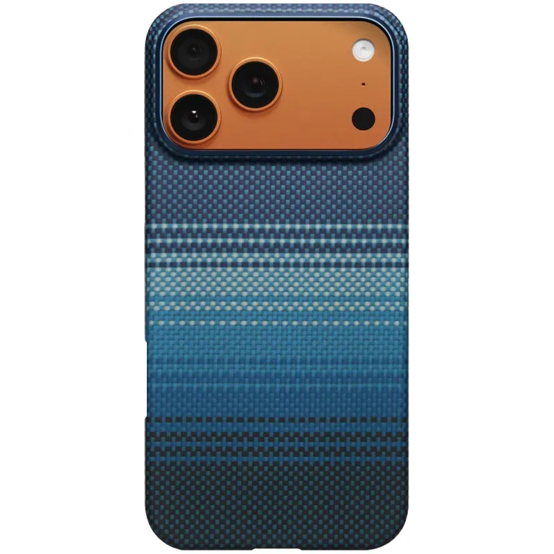 Чохол Aramid Fiber PTK Premium with MagSafe (NFC) для Apple iPhone 17 Pro (6.3") – Moonrise. Фото 2 з 4