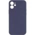 Чохол з захистом камери Silicone Case для Apple iPhone 12 (6.1") – Темно-синій / Midnight blue. Фото 1 з 4