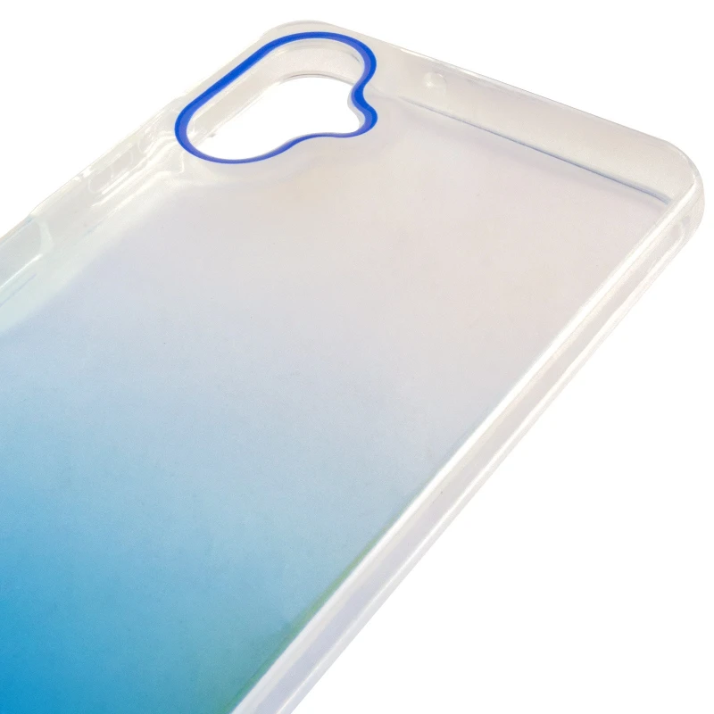 Чехол TPU+PC Glassbend Samsung Galaxy A06 – Blue. Фото 5 из 6