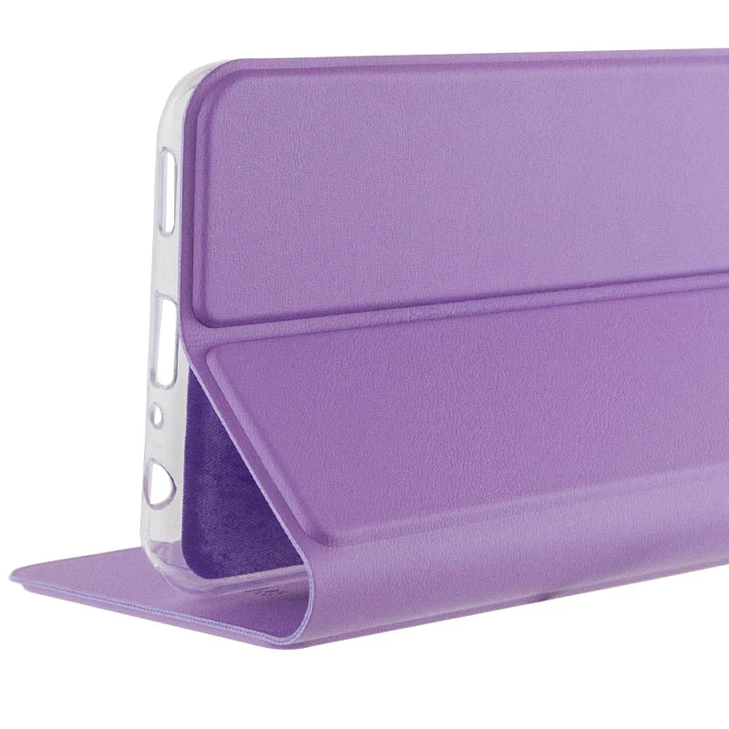 Елегантний чохол книжка GETMAN на Samsung Galaxy M33 5G – Бузковий. Фото 5 з 9