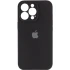 Чохол Silicone Case з захистом камери на Apple iPhone 17 Pro Max (6.9") – Чорний / Black. Фото 1 з 1